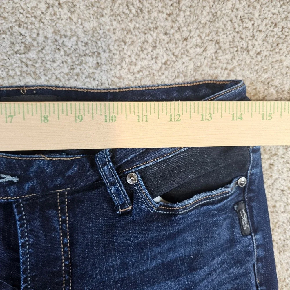 Silver Jeans Co Tuesday Slim Boot Dark Wash Denim Jeans W31 L35 L12602EDB363